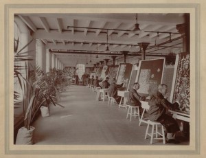 1914-Birkins-design-room-visit-by-KIng-George-5th1-1000x769