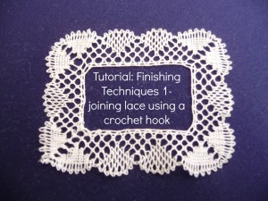Tutorial title joining lace