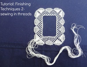 Tutorial sewing threads